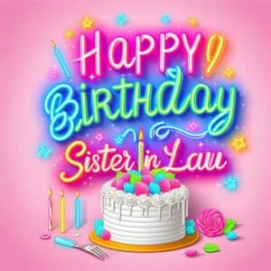 Happy Birthday Wishes for Sister In Law