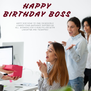 Happy Birthday Greetings For Boss